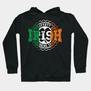 Irish St Patrick's Day Drinking Team Flag Beer Hoodie